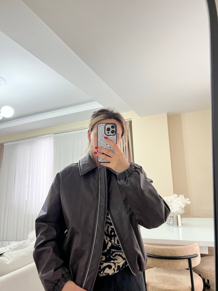 Deri ceket - Görsel 3