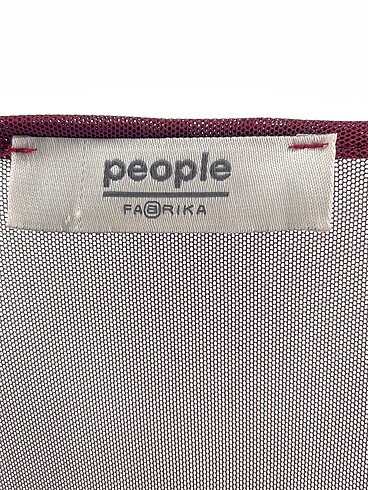 38 Beden bordo Renk Fabrika Bluz %70 İndirimli.