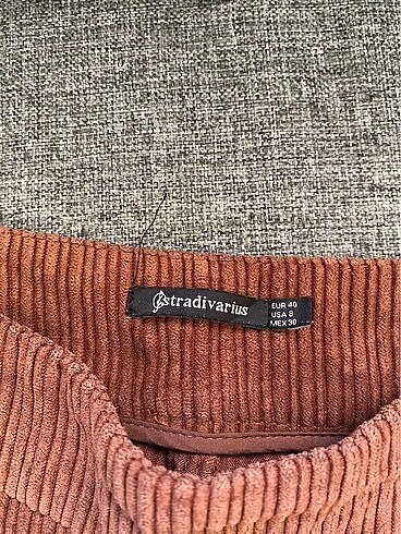 Stradivarius Kadife pantolon