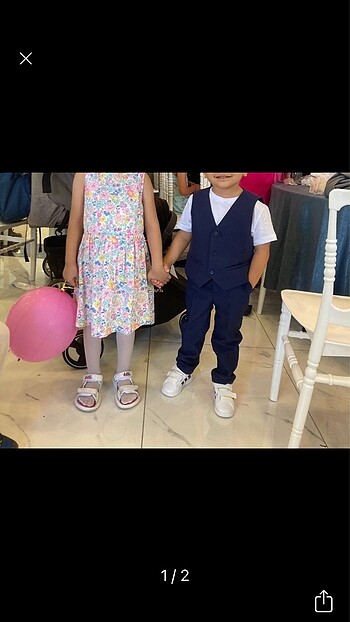H&M H&M yelek pantolon takım