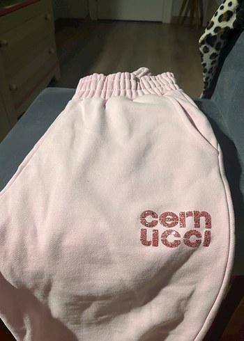 Pembe Kadın Eşofman Altı cern ucci - Görsel 3