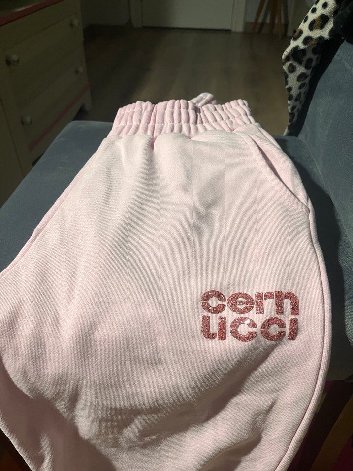 Pembe Kadın Eşofman Altı cern ucci - Görsel 3