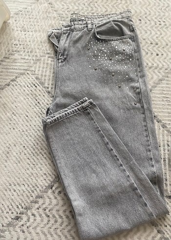 Mavi Jeans Tasli Gri Denim Jean