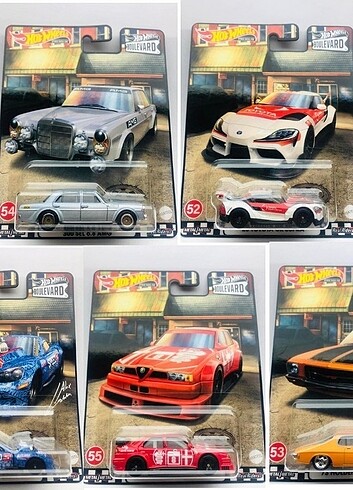 Hot Wheels Premium Set