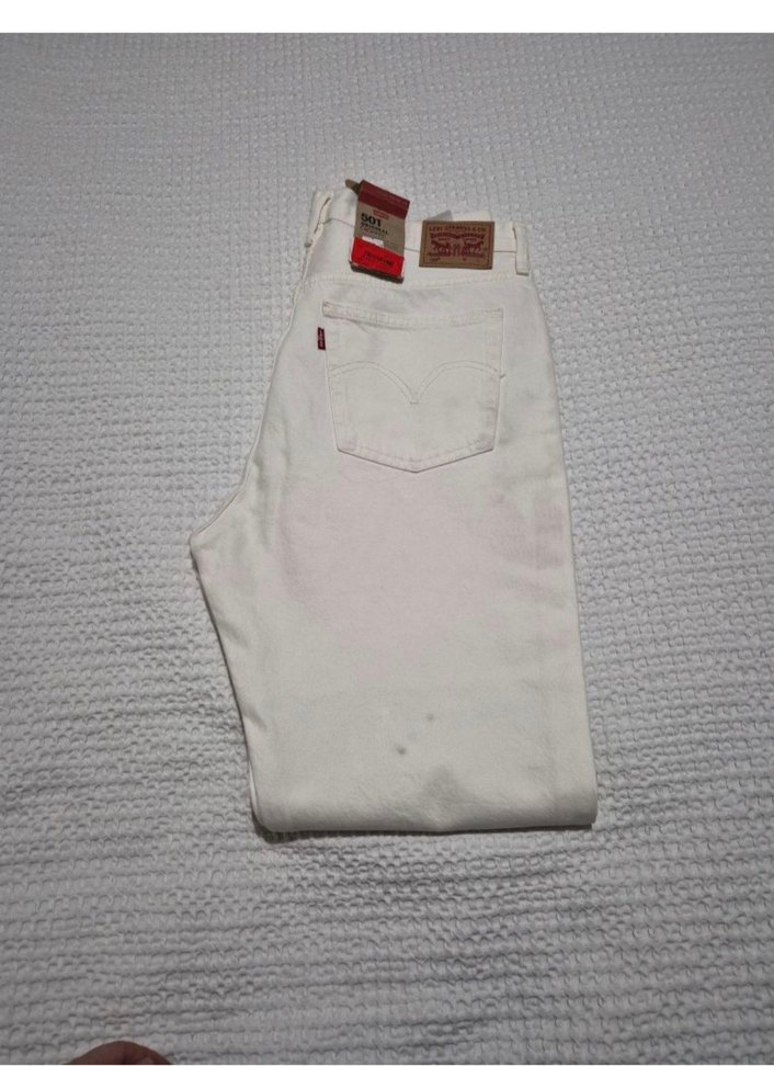 Levis Beyaz Denim Jean — görsel 3/8