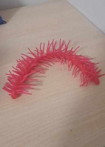 Timestart Squishy 30 cm Sarı Kırkayak - Görsel 2