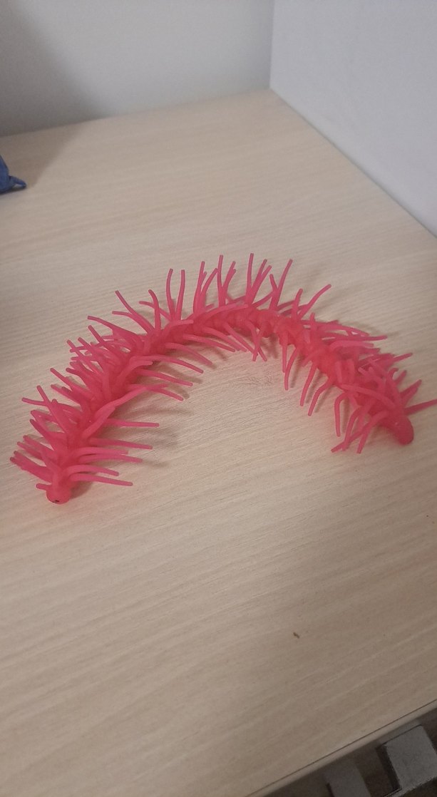 Timestart Squishy 30 cm Sarı Kırkayak - Görsel 2