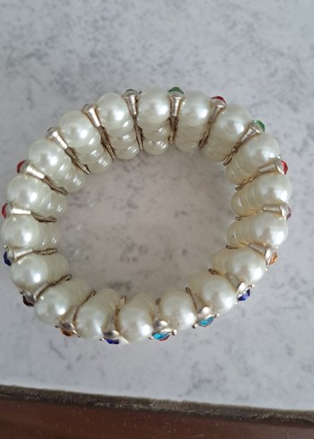 Renkli Boncuklu Bohem Bileklik - Görsel 2