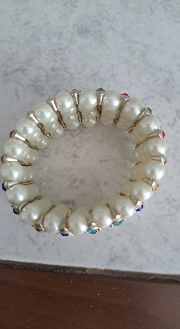 Renkli Boncuklu Bohem Bileklik - Görsel 2