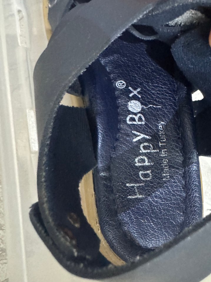 Koyu Mavi Erkek Çocuk sandalet - Görsel 2