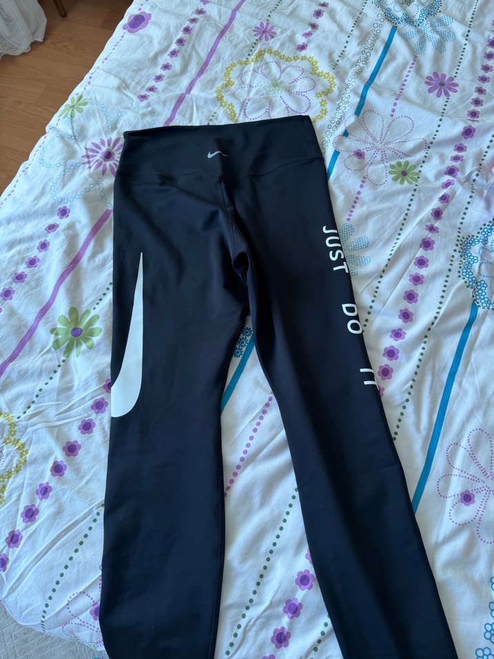 Siyah Yüksek Bel Spor Tayt — görsel 3/5