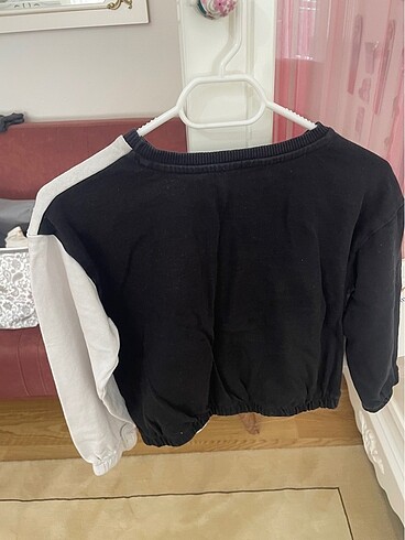 7 Yaş Beden siyah Renk LCW kız çocuk sweatshirt