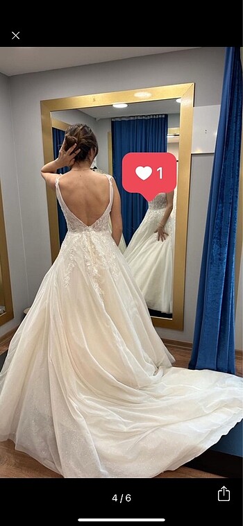 xs Beden beyaz Renk Helen Gelinlik