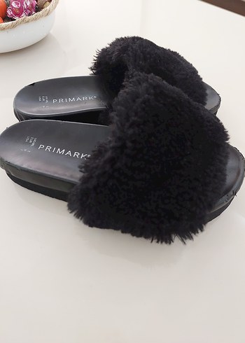 Primark Siyah Pelus Terlik