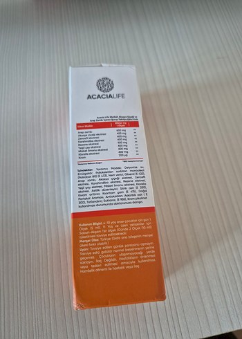 Beden akasya gamı 150 ml