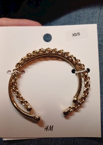 H&M Altin Zincirli Acik Bileklik