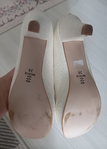 Beyaz gelin ayaklabısı - Görsel 2