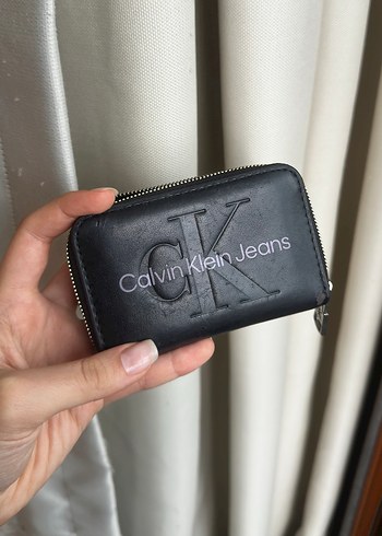 Calvin Klein Siyah Deri Cuzdan