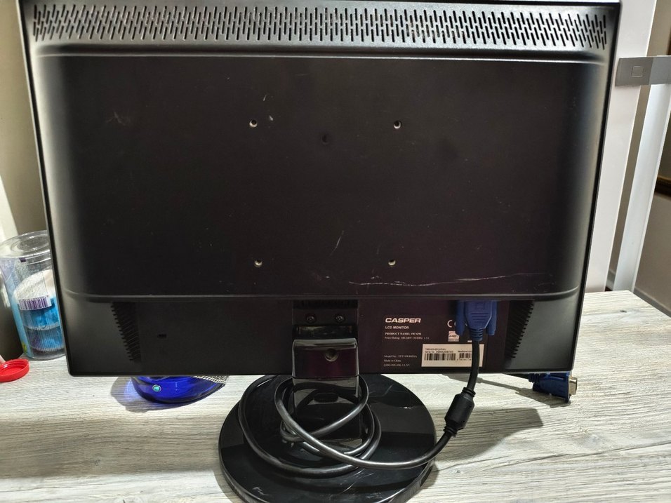 Siyah Casper Bilgisayar Monitörü - Görsel 2