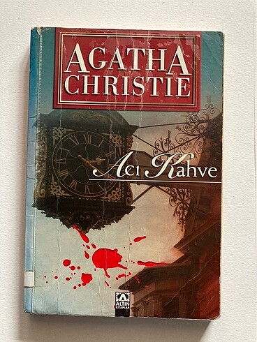 Agatha christie acı kahve ikinci el kitap