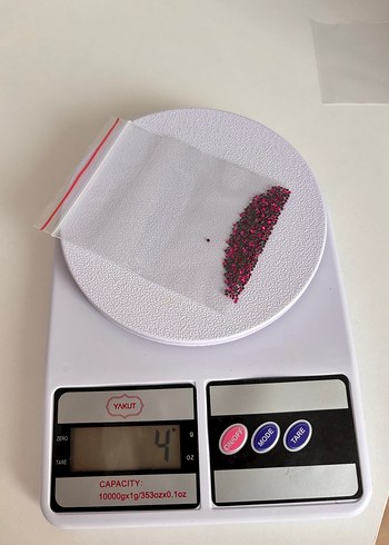 Koyu Pembe Tırnak Süsleme Taşları - Görsel 2