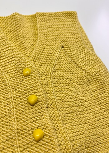 Premium Kalite Bebek Örgü Yelek - Görsel 3