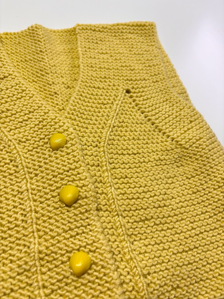 Premium Kalite Bebek Örgü Yelek - Görsel 3