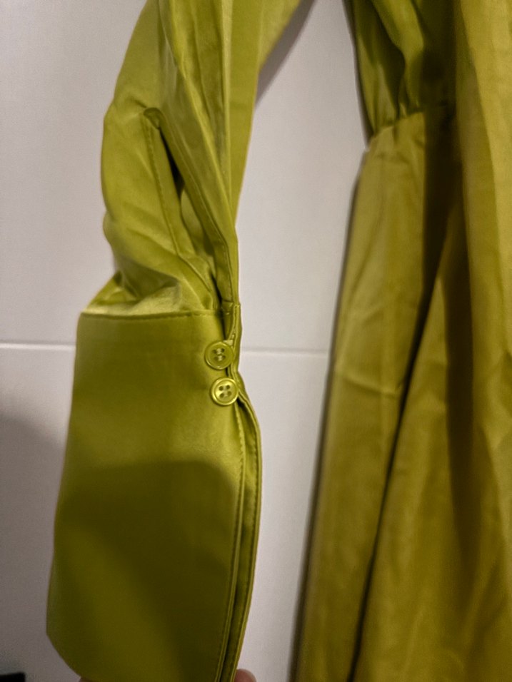 H&M Saten Gece Davet Elbisesi - Görsel 2