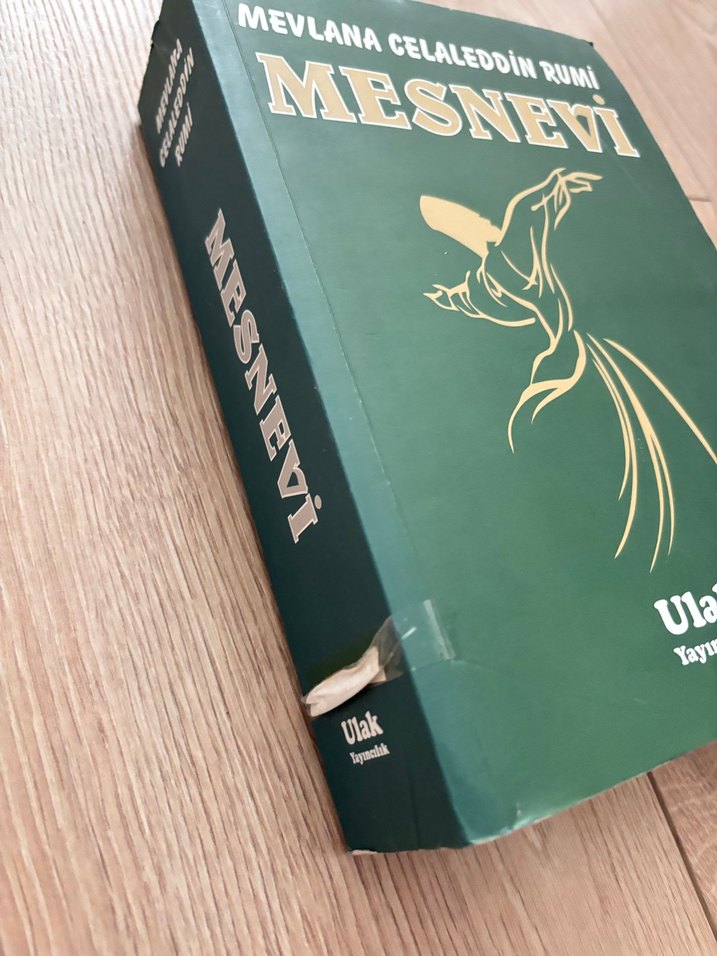 Mevlana Celaleddin Rumi Mesnevi Kitap - Görsel 2