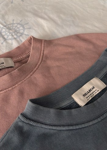 Pull and Bear Bisiklet Yaka Sweatshirt