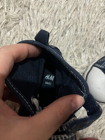 21 Beden lacivert Renk H&M spor ayakkabı