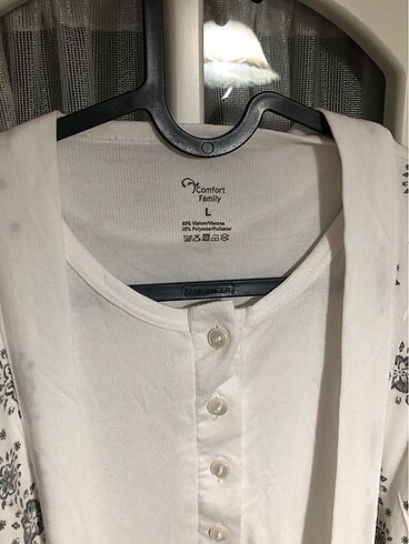 l Beden Pijama üst ve sabahlık