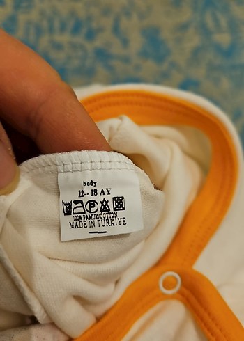 Uzun Kollu Renkli Baskılı Bebek Body - Görsel 2