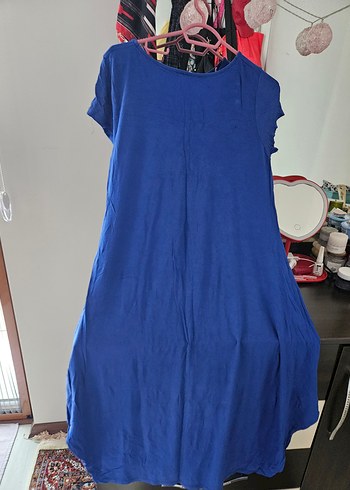 Mavi Salaş elbise - Görsel 2