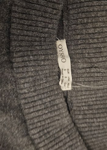 Kadın Gri Rahat Yün  Pantolon,Osyho marka - Görsel 2