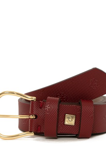 Pierre Cardin Bordo Deri Kemer