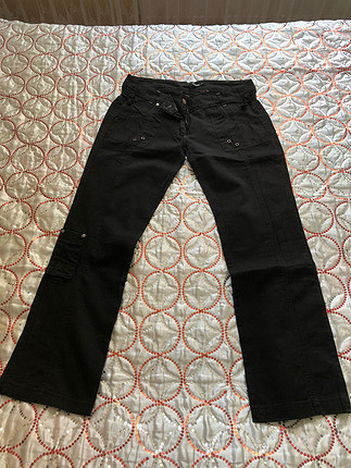 Diğer Kargo Model Spor Siyah Pantolon