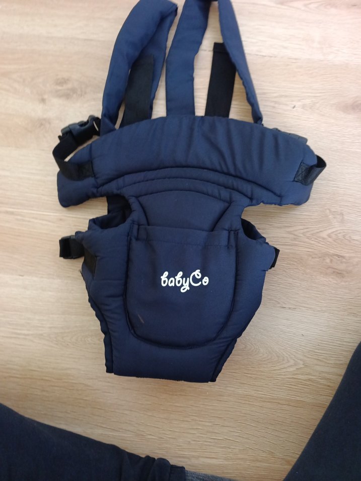 Koyu Mavi BabyCo Bebek Taşıyıcı - Görsel 4