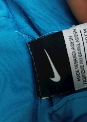 Nike Erkek Çocuk Mavi Fermuarlı Mont - Görsel 4