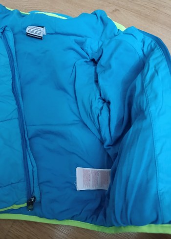 Nike Erkek Çocuk Mavi Fermuarlı Mont - Görsel 8