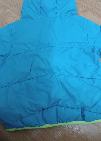 Nike Erkek Çocuk Mavi Fermuarlı Mont - Görsel 6