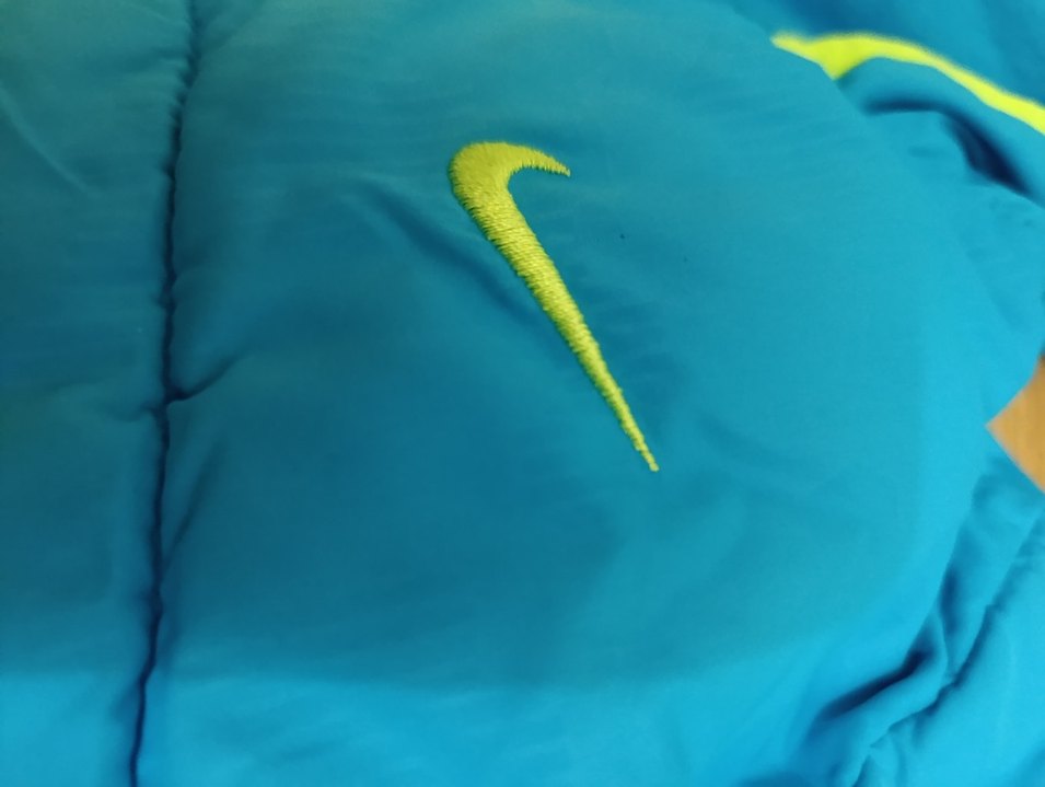 Nike Erkek Çocuk Mavi Fermuarlı Mont - Görsel 5