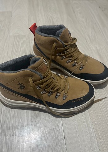 U.S Polo Assn. Kahverengi Su Gecirmez Outdoor Bot
