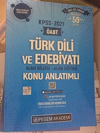 ÖABT TÜRK DİLİ VE EDEBİYATI