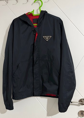 Prada Siyah Kapusonlu Sehir Ceket