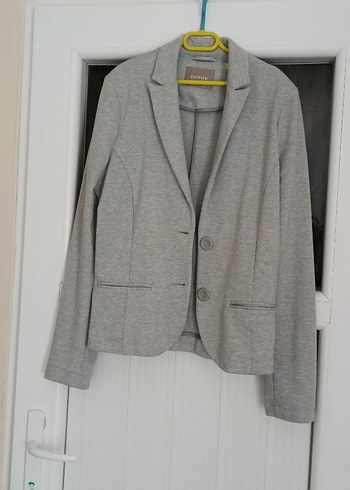 Diğer Gri Kadın Kumaş Blazer Ceket