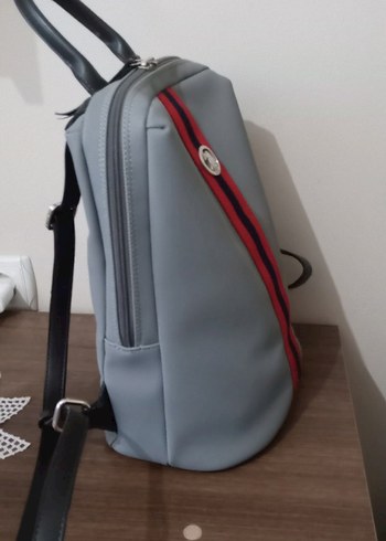Kadın Gri Spor Sırt Çantası.ORJİNAL ÜRÜN. - Görsel 10