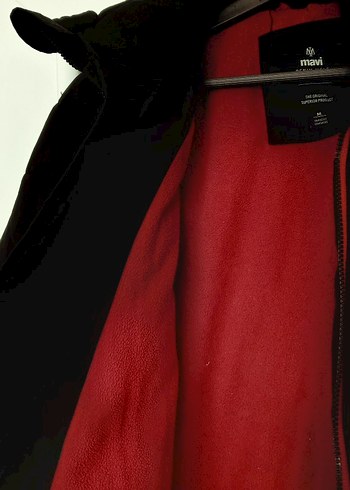 İçi polar Erkek Mont - Görsel 9