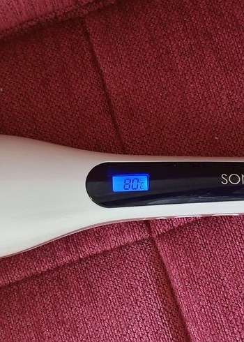 Mor ve Gri Saç Düzleştirici Fırça - Görsel 11