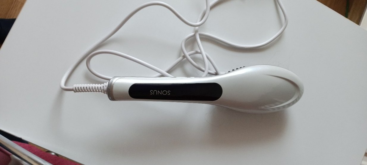 Mor ve Gri Saç Düzleştirici Fırça - Görsel 4